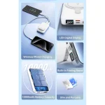 Vention FHTW0 MagSafe Power Bank 10000mAh 22.5W με Θύρα USB-A και Θύρα USB-C Power Delivery Λευκό FHTW0 - Image 3