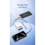 Vention FHTW0 MagSafe Power Bank 10000mAh 22.5W με Θύρα USB-A και Θύρα USB-C Power Delivery Λευκό FHTW0 - Image 6