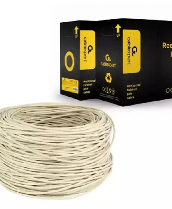 Cablexpert U/UTP Cat.6 Καλώδιο Δικτύου Ethernet χωρίς ακροδέκτες 305m Γκρι 1τμχ