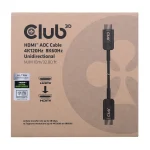 Club3D HDMI 2.1 Cable HDMI male - HDMI male 10m Μαύρο - Image 6