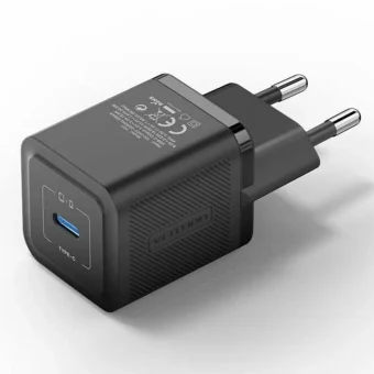 Vention Φορτιστής Χωρίς Καλώδιο GaN με Θύρα USB-C 20W Power Delivery / Quick Charge 3.0 Μαύρος (FEPB0-EU) FEPB0-EU
