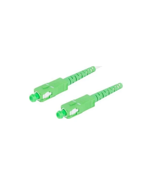Lanberg Καλώδιο Οπτικής Ίνας SC/APC-SC/APC 25m Λευκό 1τμχ