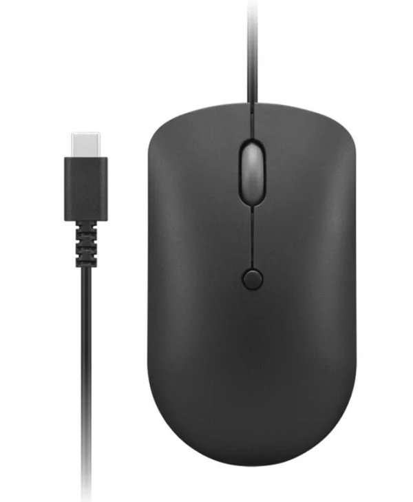 Lenovo 400 Ενσύρματο Ποντίκι Μαύρο