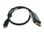 Lanberg USB 3.2 Cable USB-C male - DisplayPort Μαύρο 0.5m (CA-CMDP-10CU-0005-BK) CA-CMDP-10CU-0005-BK - Image 5