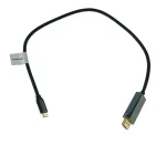 Lanberg USB 3.2 Cable USB-C male - DisplayPort Μαύρο 0.5m (CA-CMDP-10CU-0005-BK) CA-CMDP-10CU-0005-BK - Image 6
