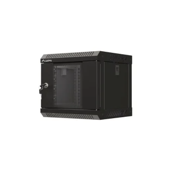 Lanberg Επιτοίχια Καμπίνα Rack 4U Μαύρο WF11-3304-10B WF11-3304-10B