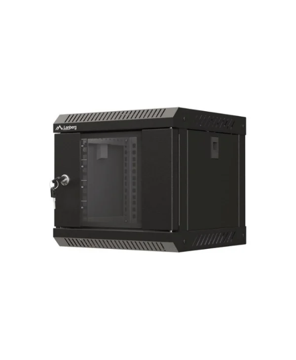 Lanberg Επιτοίχια Καμπίνα Rack 4U Μαύρο WF11-3304-10B WF11-3304-10B