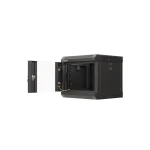 Lanberg Επιτοίχια Καμπίνα Rack 4U Μαύρο WF11-3304-10B WF11-3304-10B - Image 2