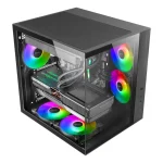 Mars Gaming Gaming Midi Tower Κουτί Υπολογιστή με Πλαϊνό Παράθυρο Μαύρο - Image 2