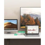Ugreen CM251 Docking Station με Διπλό USB-C HDMI 4K PD και σύνδεση 2 Οθονών Ασημί - Image 11