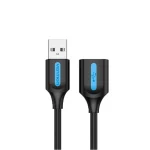Vention USB 2.0 Cable USB-A male - USB-A female Μαύρο 0.5m 056207 - Image 2