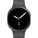 Samsung Galaxy Watch8 Aluminium 44mm Αδιάβροχο με Παλμογράφο (Dark Gray)