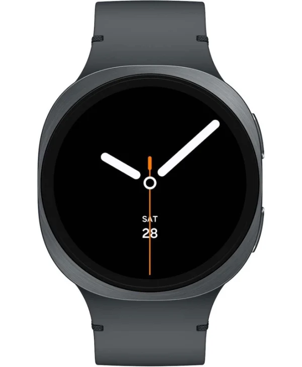 Samsung Galaxy Watch8 Aluminium 44mm Αδιάβροχο με Παλμογράφο (Dark Gray)
