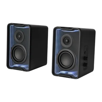 Edifier 2.0 QR30 Ηχεία Υπολογιστή 2.0 με Bluetooth και Ισχύ 30W σε Μαύρο Χρώμα
