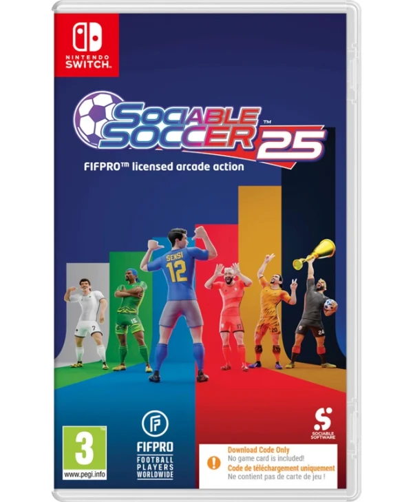 Sociable Soccer 24 (Code In A Box) Switch Game
