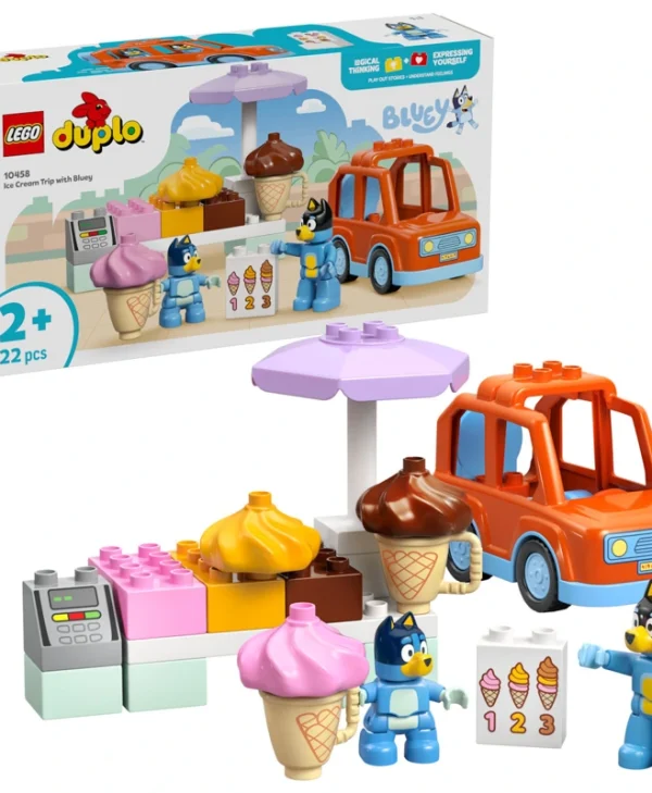 LEGO Duplo Ice Cream Trip With Bluey για 2+ ετών Ετών 22τμχ