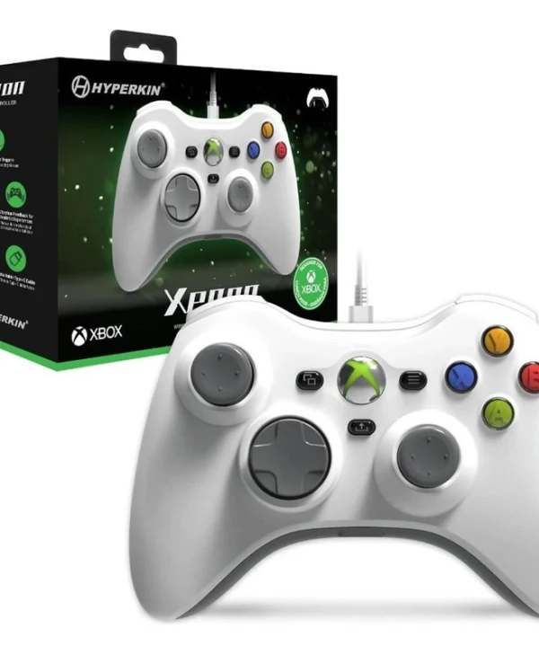 Hyperkin Xenon Ενσύρματο Gamepad για PC / Xbox One / Xbox Series Λευκό