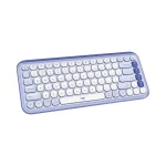Logitech Pop Icon Ασύρματο Bluetooth Πληκτρολόγιο Αγγλικό US Μωβ - Image 3