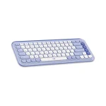 Logitech Pop Icon Ασύρματο Bluetooth Πληκτρολόγιο Αγγλικό US Μωβ - Image 5