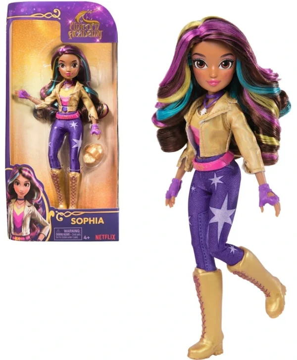 Spin Master Unicorn Academy Κούκλα Sophia για 4+ ετών+ Ετών 24εκ.