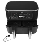 Ninja Foodi MAX Dual Zone Air Fryer με Διπλό Αποσπώμενο Κάδο 9.5lt Μαύρο - Image 2