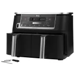 Ninja Foodi MAX Dual Zone Air Fryer με Διπλό Αποσπώμενο Κάδο 9.5lt Μαύρο - Image 5