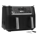 Ninja Foodi MAX Dual Zone Air Fryer με Διπλό Αποσπώμενο Κάδο 9.5lt Μαύρο - Image 6