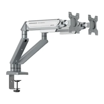 Anda Seat Βάση Γραφείου για 2 Οθόνες έως 32" με Βραχίονα Ασημί (AD-W-A6D-2S-FW) AD-W-A6D-2S-FW