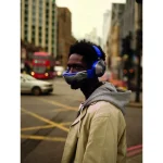 Dyson Zone WP01 Ασύρματα / Ενσύρματα Over Ear Ακουστικά με 50 ώρες Λειτουργίας και Quick Charge Ultra Blue - Image 9