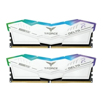 TeamGroup T-Force Delta RGB DDR5 32GB RAM με 2x16GB Modules και Ταχύτητα 6000 για Desktop