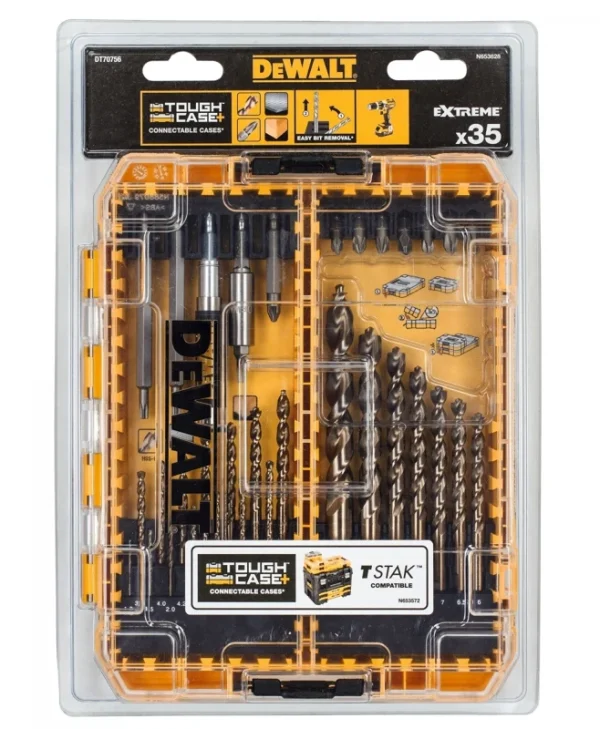 Dewalt Σετ 35 Διαμαντοτρύπανα για Μέταλλο