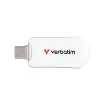Verbatim 64GB USB 2.0 Stick με σύνδεση USB-C Λευκό