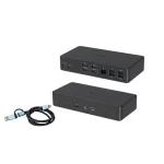 i-tec USB-C Docking Station με HDMI/DisplayPort 4K PD Ethernet και σύνδεση 2 Οθονών Μαύρο (CADUAL4KDOCKPD2) CADUAL4KDOCKPD2