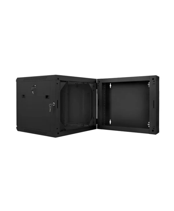 Lanberg Επιτοίχια Καμπίνα Rack 9U 60x60x50.7cm Μαύρο WF02-6609-10B WF02-6609-10B