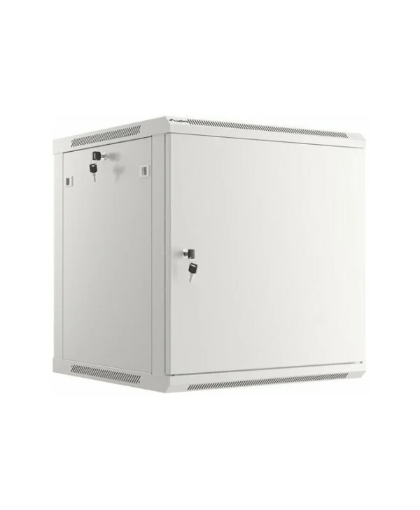 Lanberg 19'' 12U/600x600mm Επιτοίχια Καμπίνα Rack 12U 60x60x64.57cm Γκρι WF01-6612-00S WF01-6612-00S