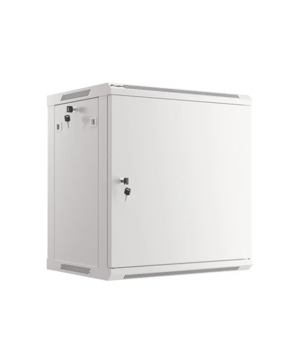 Lanberg Επιτοίχια Καμπίνα Rack 12U Γκρι WF01-6412-00S WF01-6412-00S