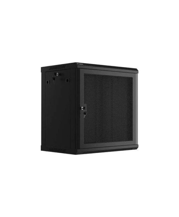 Lanberg Επιτοίχια Καμπίνα Rack 12U Μαύρο WF01-6412-23B WF01-6412-23B