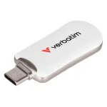 Verbatim 256GB USB 2.0 Stick με σύνδεση USB-C Λευκό - Image 2