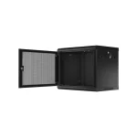 Lanberg Επιτοίχια Καμπίνα Rack 9U Μαύρο WF01-6409-23B WF01-6409-23B - Image 2