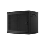 Lanberg Επιτοίχια Καμπίνα Rack 9U Μαύρο WF01-6409-23B WF01-6409-23B - Image 3
