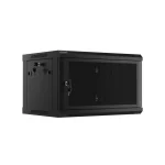 Lanberg Επιτοίχια Καμπίνα Rack 6U Μαύρο WF01-6406-23B WF01-6406-23B