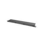 Lanberg Patch Panel Shielded για Rack 0.5U 19" 24 Θυρών cat5e Μαύρο - Image 5