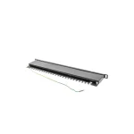 Lanberg Patch Panel Shielded για Rack 0.5U 19" 24 Θυρών cat5e Μαύρο - Image 7