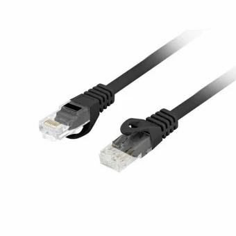Lanberg U/UTP Cat.6 Καλώδιο Δικτύου Ethernet 2m Μαύρο 1τμχ