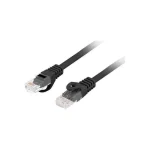 Lanberg U/UTP Cat.6 Καλώδιο Δικτύου Ethernet 0.5m Μαύρο 1τμχ - Image 2