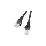 Lanberg U/UTP Cat.6 Καλώδιο Δικτύου Ethernet 10m Μαύρο 1τμχ