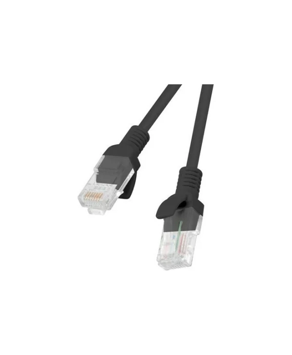 Lanberg U/UTP Cat.6 Καλώδιο Δικτύου Ethernet 10m Μαύρο 1τμχ