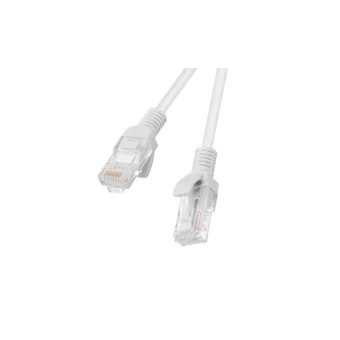 Lanberg U/UTP Cat.6 Καλώδιο Δικτύου Ethernet 1m Λευκό 1τμχ
