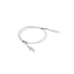 Lanberg U/UTP Cat.6 Καλώδιο Δικτύου Ethernet 1m Λευκό 1τμχ - Image 2