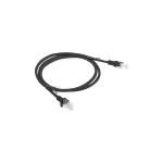 Lanberg U/UTP Cat.5e Cable 1m Μαύρο - Image 2